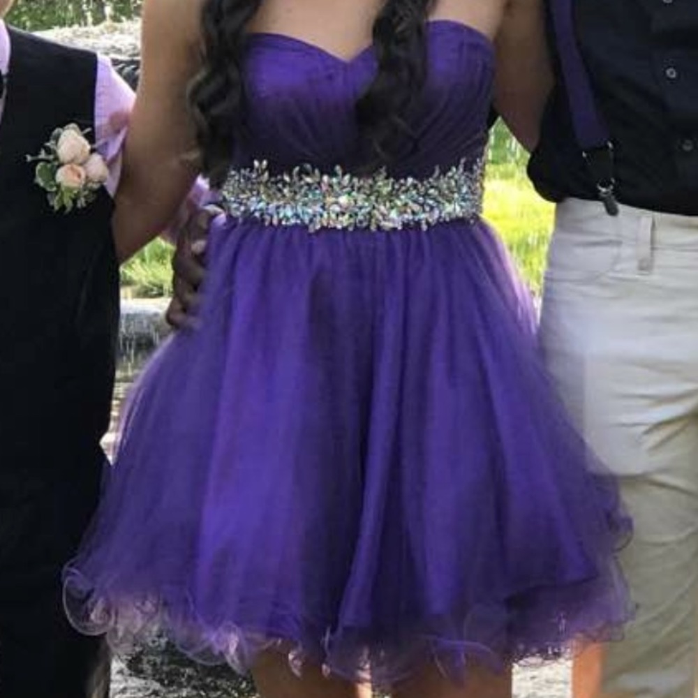 Purple Semi Dress